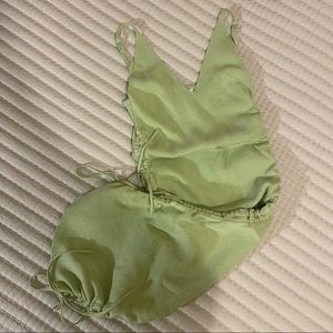 Princess Polly Ribbed Cinched Dress